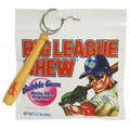 Big League Chew  & Mini Baseball Bat Key Chain